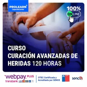 Curso Curación Avanzada de Heridas 120 Horas