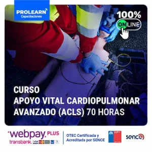 Curso ACLS, Apoyo Vital Cardiopulmonar Avanzado 70 Horas