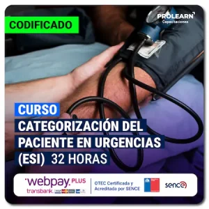 Curso Categorización  del Paciente en Urgencias (ESI) 32 horas