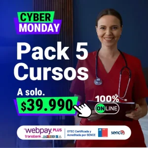 Pack 5 de Cursos del Área de la Salud