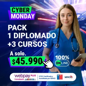 PACK 1 DIPLOMADO MÁS 3 CURSOS
