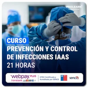 Curso prevención y control de infecciones IAAS 21 Horas